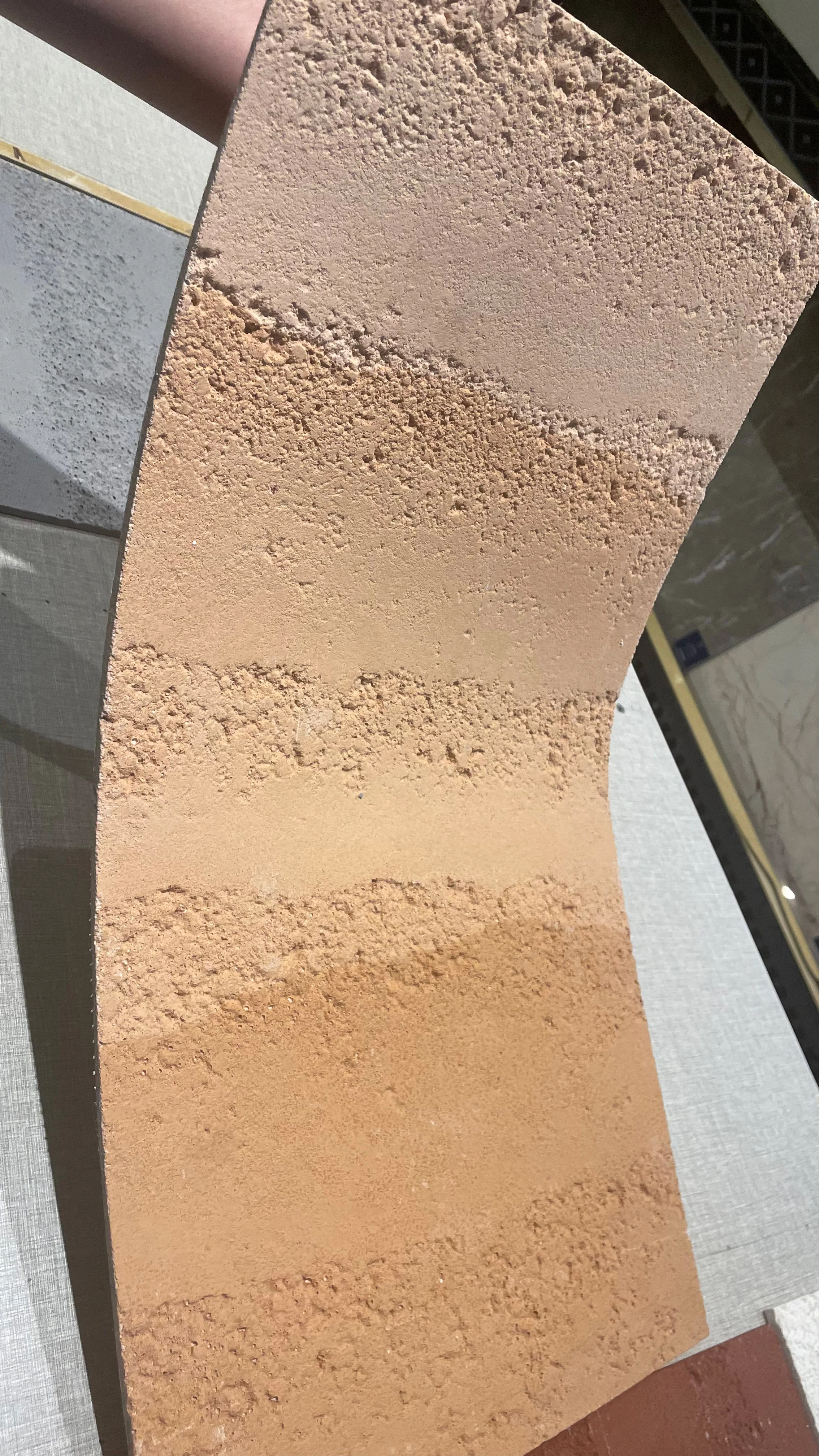 Multi color flexible Wayon stone MCS soft stone indoor and outdoor decorative walls with curved panels