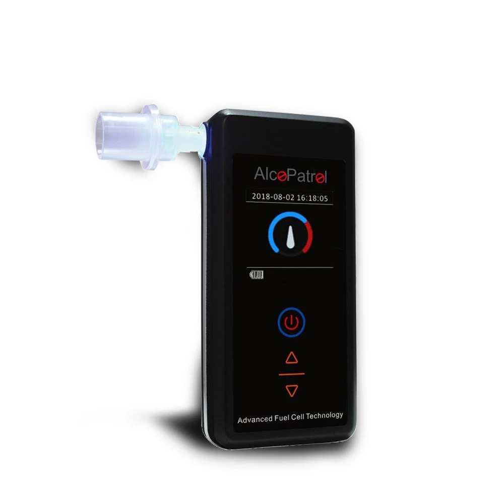 Factory Innovative Digital Breathalyser Alcohol Breath Tester Analyzer Detector and Mouthpieces