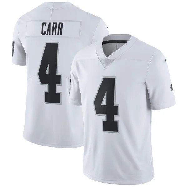 2022 Wholesale Las Vegas #4 Carr #98 #83 Waller Embroidery Stitched American Football Jerseys Top Shirts