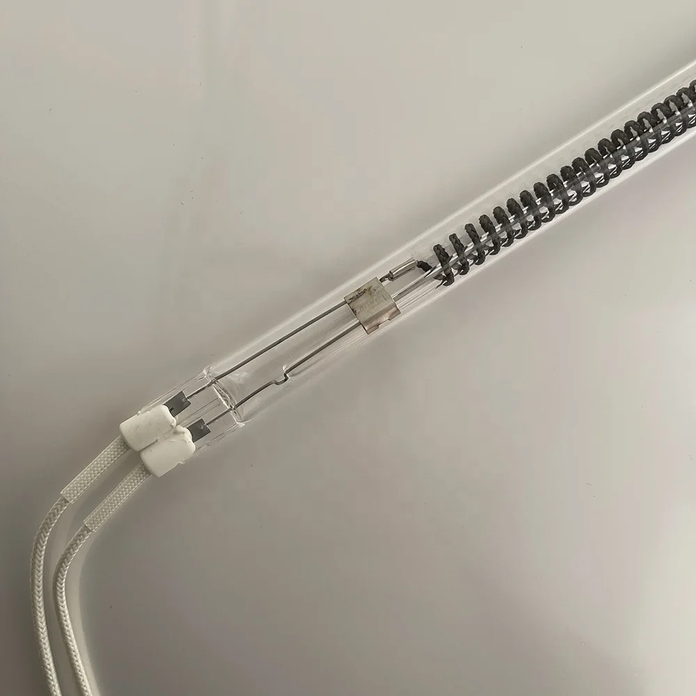 LD19 clear quartz glass coil tube Heat sterilization