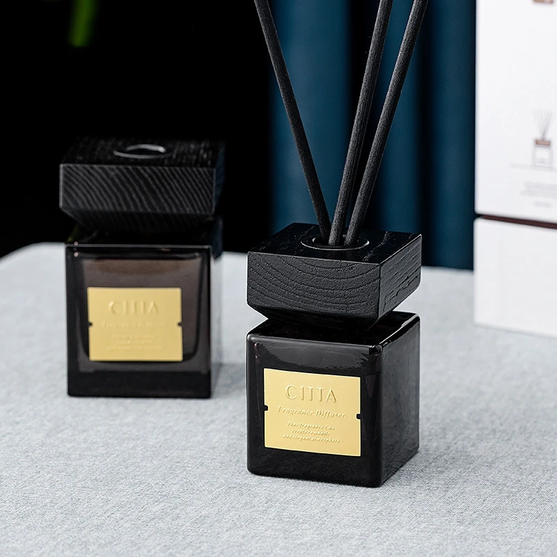 FLORESCENCE Luxury Home Reed Diffuser Bottle Set Lasting Lavender Fragrance Reed Diffuser with Sticks Oil Luxury Air Freshener