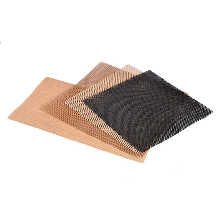 Plain Woven Ptfe Coated Fiberglass Mesh Conveyor Belt For Drying Ovens