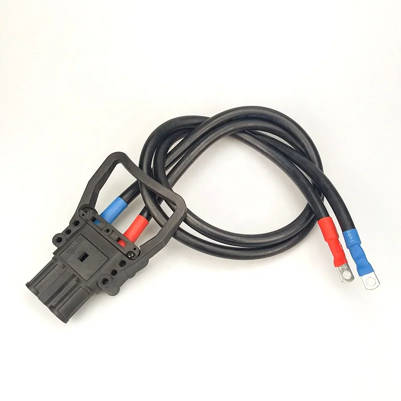 Высокоточный кабель для аккумулятора с разъемом и медным посеребренным штекером REMA 80A 160A 320A