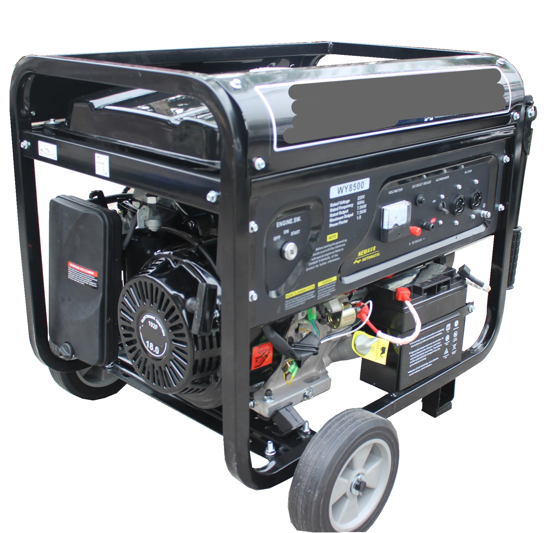 Winyou CHINA Electric Generator 7KW Gasoline Generator Set   15HP   7KW Generator Petrol