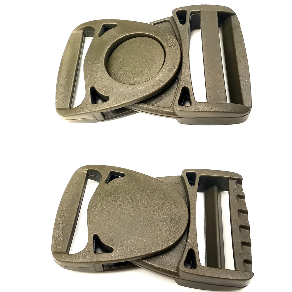 Plastic Side Release Center Buckles Swing Head Swivel style Backpack Straps Webbing Swivel Buckles POM Buckles