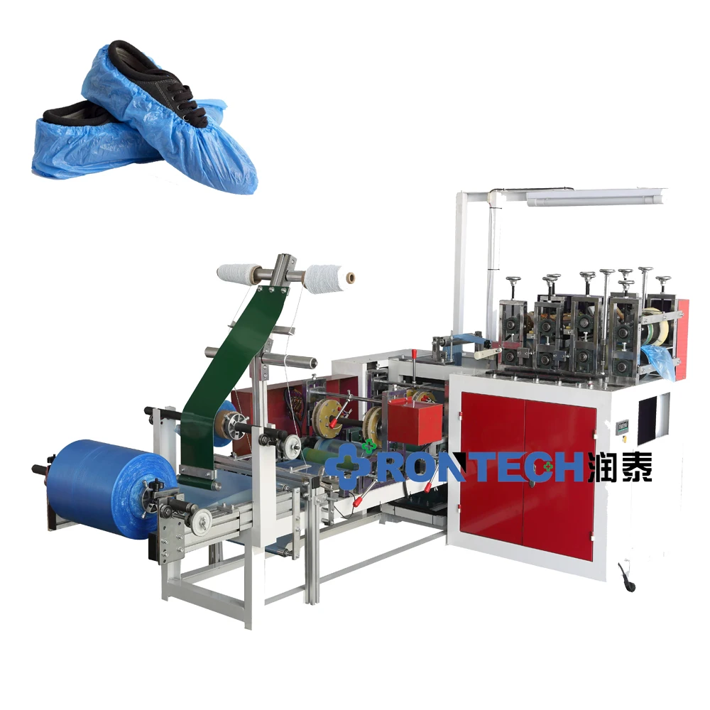 Water Dust Mud Resistant Thicken Plastic Shoe Cover Making Machine