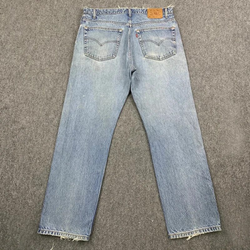 DiZNEW popular solid color print denim factory shiny green stone wash paint best quality slim men denim pants jeans