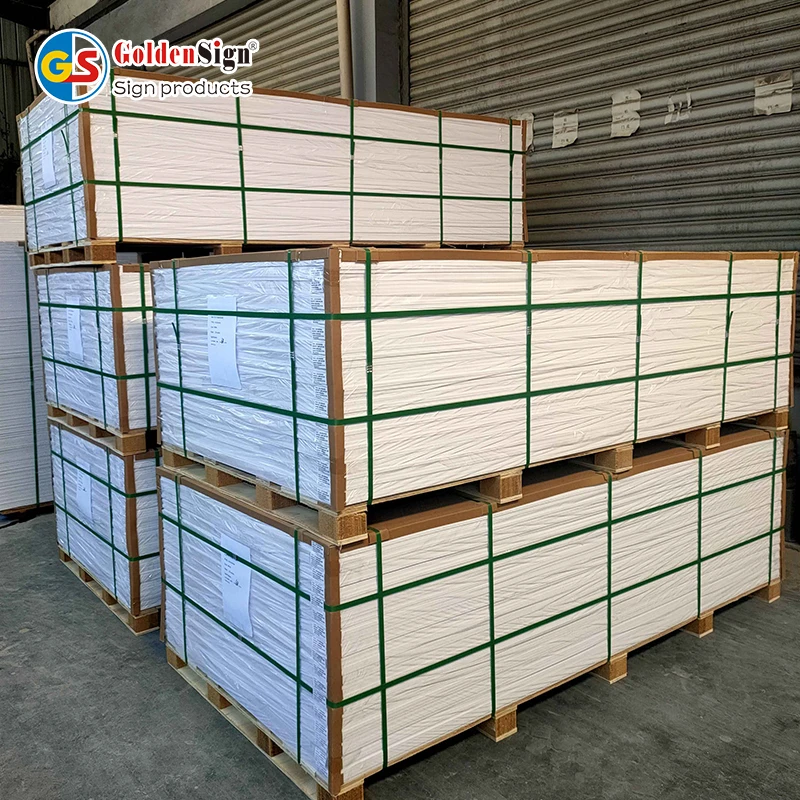 High Density Factory Price White PVC forex sheet wpc celuka foam board sheet