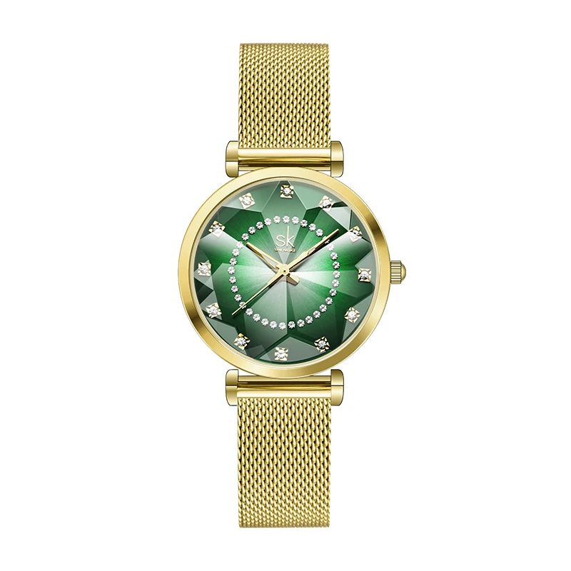 women Oval luxury watch Rose Gold blue Plated Diamond watch for women relogio femininos luxo Jewelry Women Wrist Quartz Watch