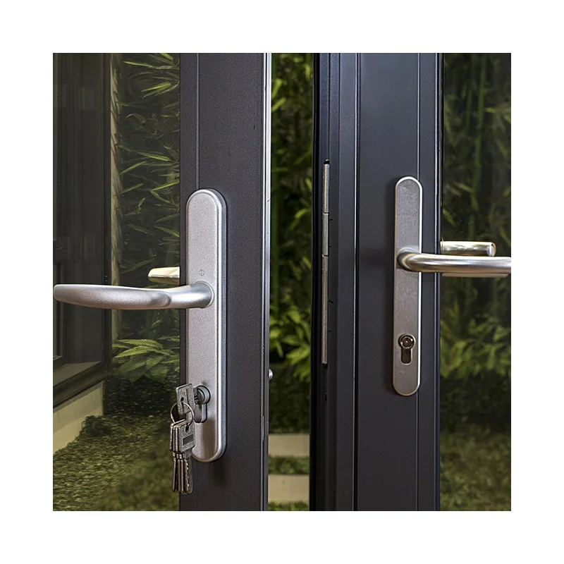 High quality aluminum alloy swing door easy to clean waterproof soundproof 148 outdoor swing door