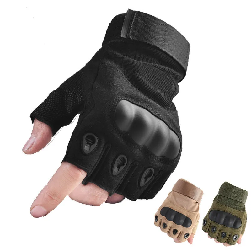 
Wholesale Tactical Fingerless Gloves Military Army Shooting Paintball Custom Airsoft Half Finger Gloves 