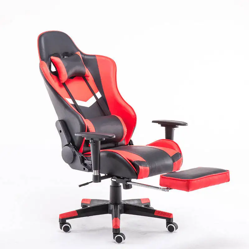 New Arrivals Racing Computer Computer Silla PC Gamer Cadeira Ergonomic Red Foldable Gaming Chair