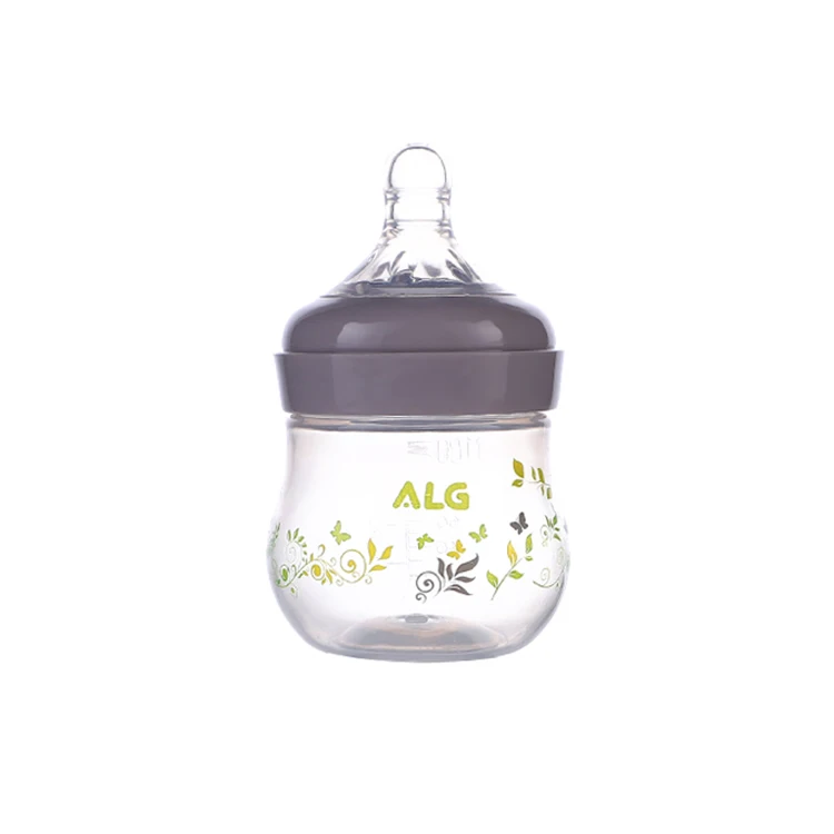 hot sale bpa free 100 ml wide neck PP baby nursing bottle