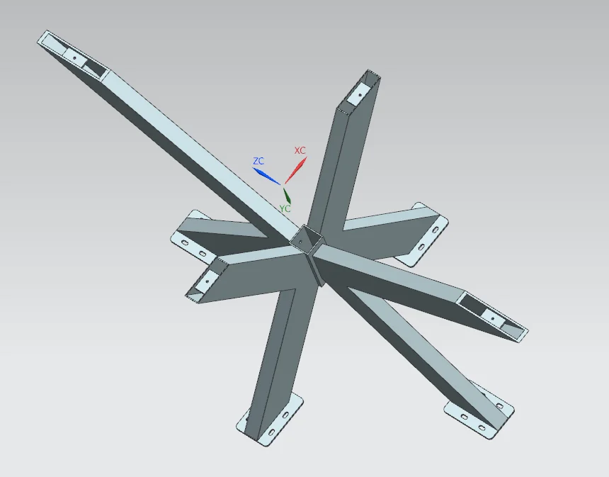 Factory Hot Sales High Quality coffee Table Legs Professional Office Dining Cast Iron Metal Black Chunky Table Furniture Legs