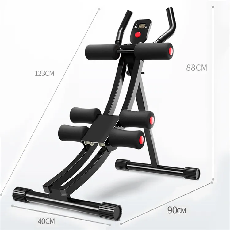 Fitness Core & Abdominal Trainers AB Workout Machine Home Gym Strength Training Ab Cruncher Foldable Fitness Equipment