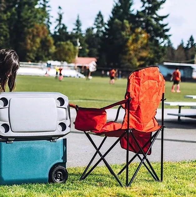 HOTO Hot Sale Outdoor lightweight beach chair Picnic Folding Fishing Chair camping Folding camping chairs