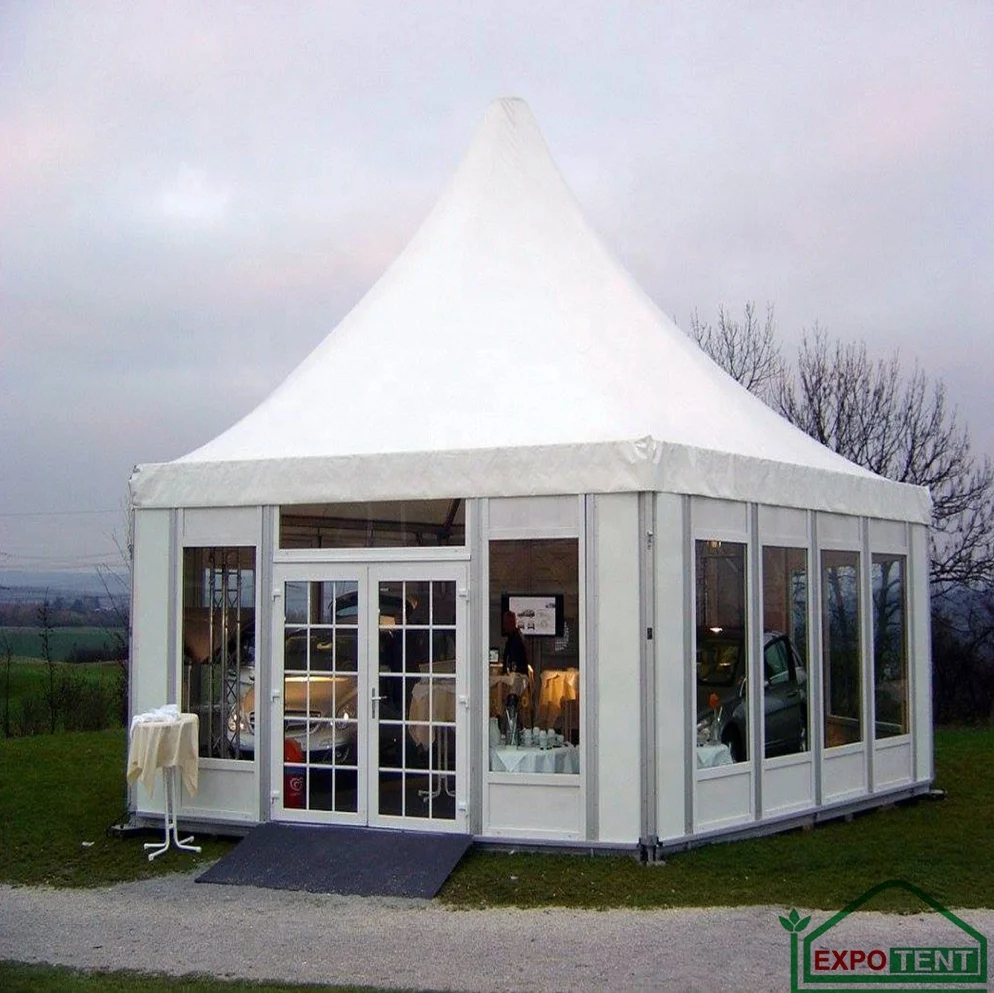 3x3  4x4 5x5 10x10m  Aluminum Canopy Pagoda Tent Outdoor  Pagoda Gazebo White CanopyTent