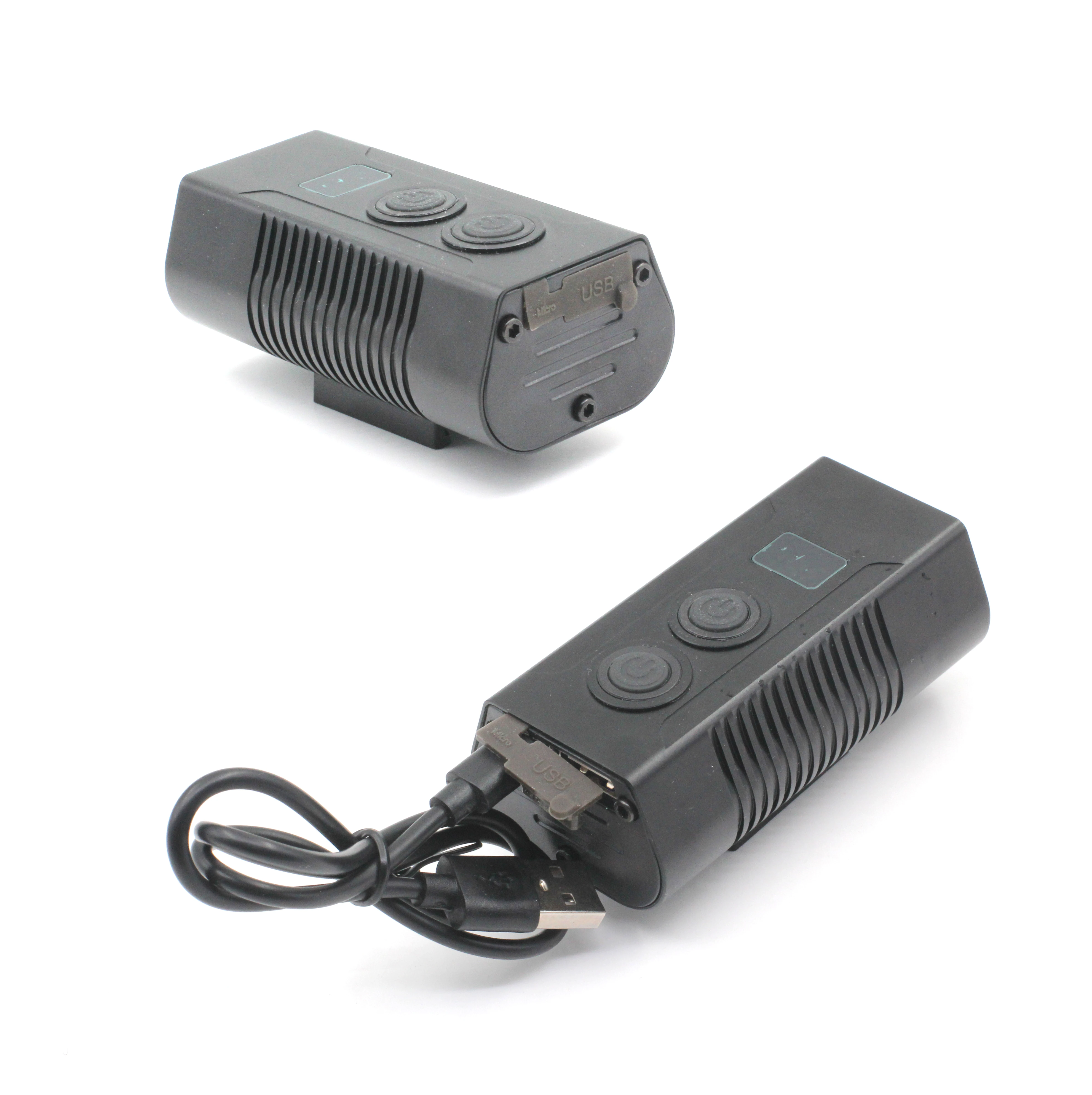 REYGEAK Bicycle Headlight Super Bright 750 Lumens Bike Lights For Night Riding Waterproof Rechargeable 4000 mAh Bike Light Set