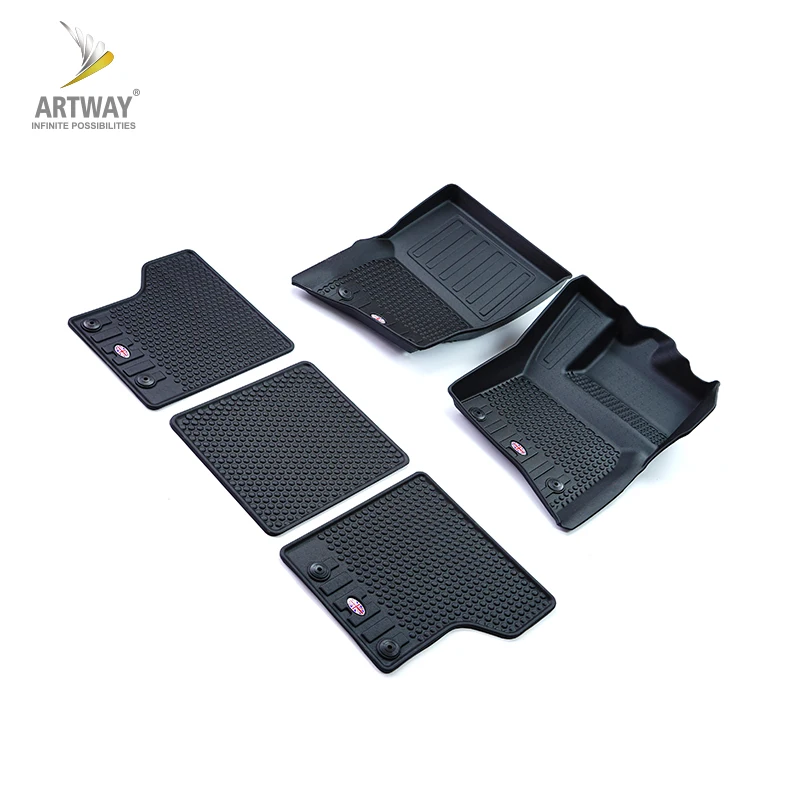 Высококачественный напольный автомобильный коврик из ТПЭ, коврик для ног автомобиля, Накладка для ног для Land Rover 2020-2022, Новый Defender 90, правое вождение