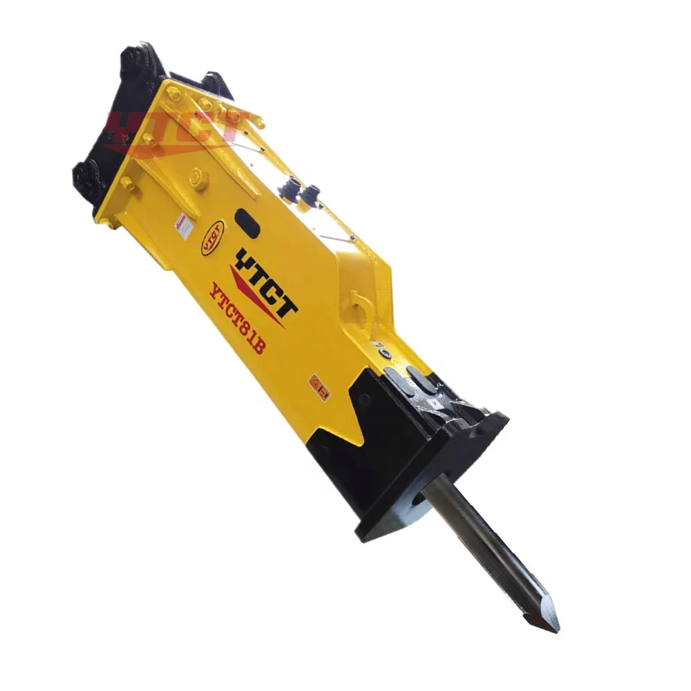 Underwater Hydraulic Hammer Mini Crusher 0.5-70 Ton Backhoe Loader Hydraulic Rock Breaker