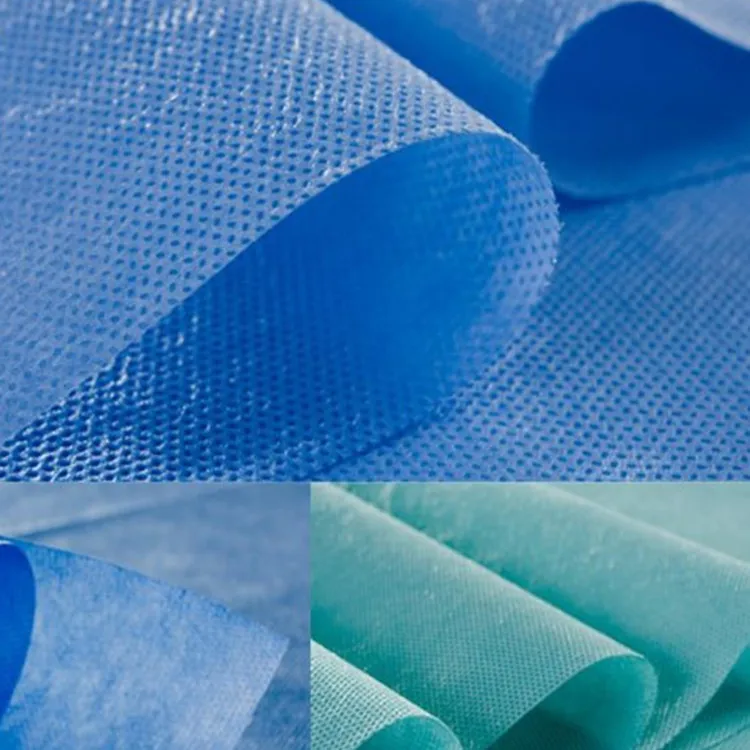Hygiene Disposable Nonwoven Fabric medical products SSS white/black/colorful spunbond nonwoven for outer layer