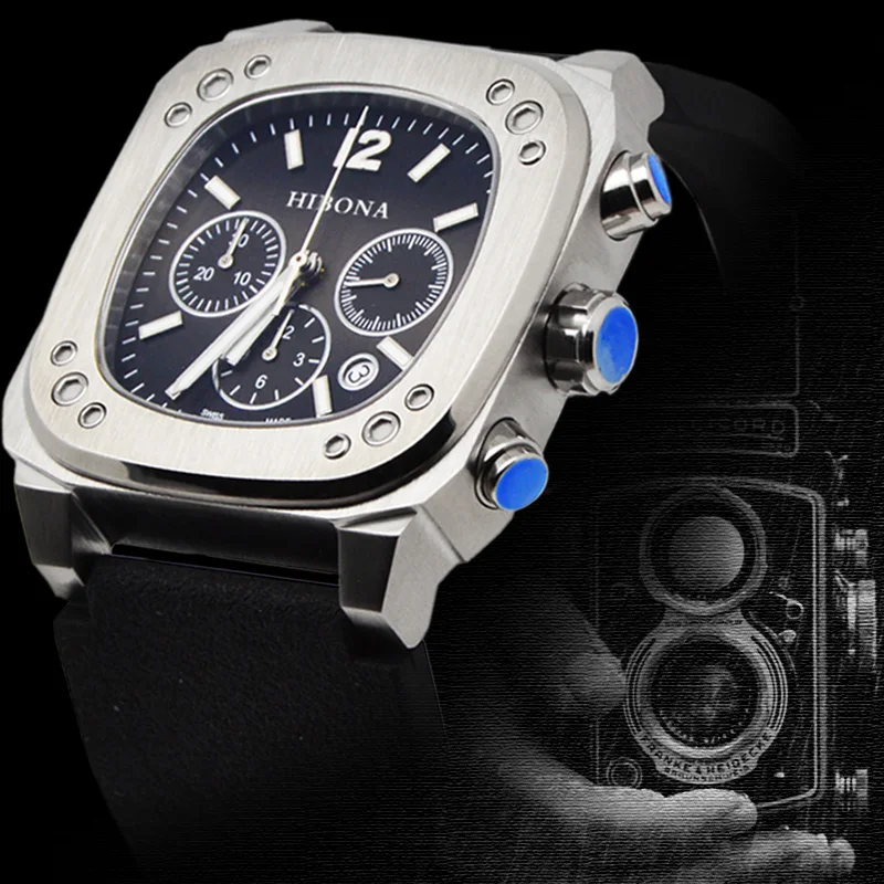 Fit ronda 715 ETA2894 stainless steel custom luxury sapphire crystal watch case