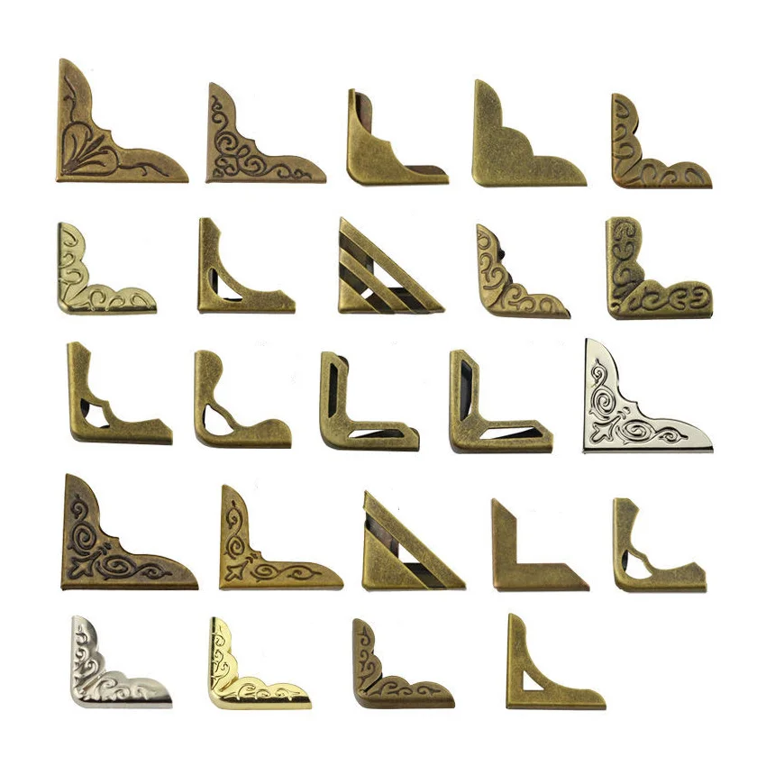 Factory Wholesale  Decorative Notebook Metal Corner Guard for Handbags
