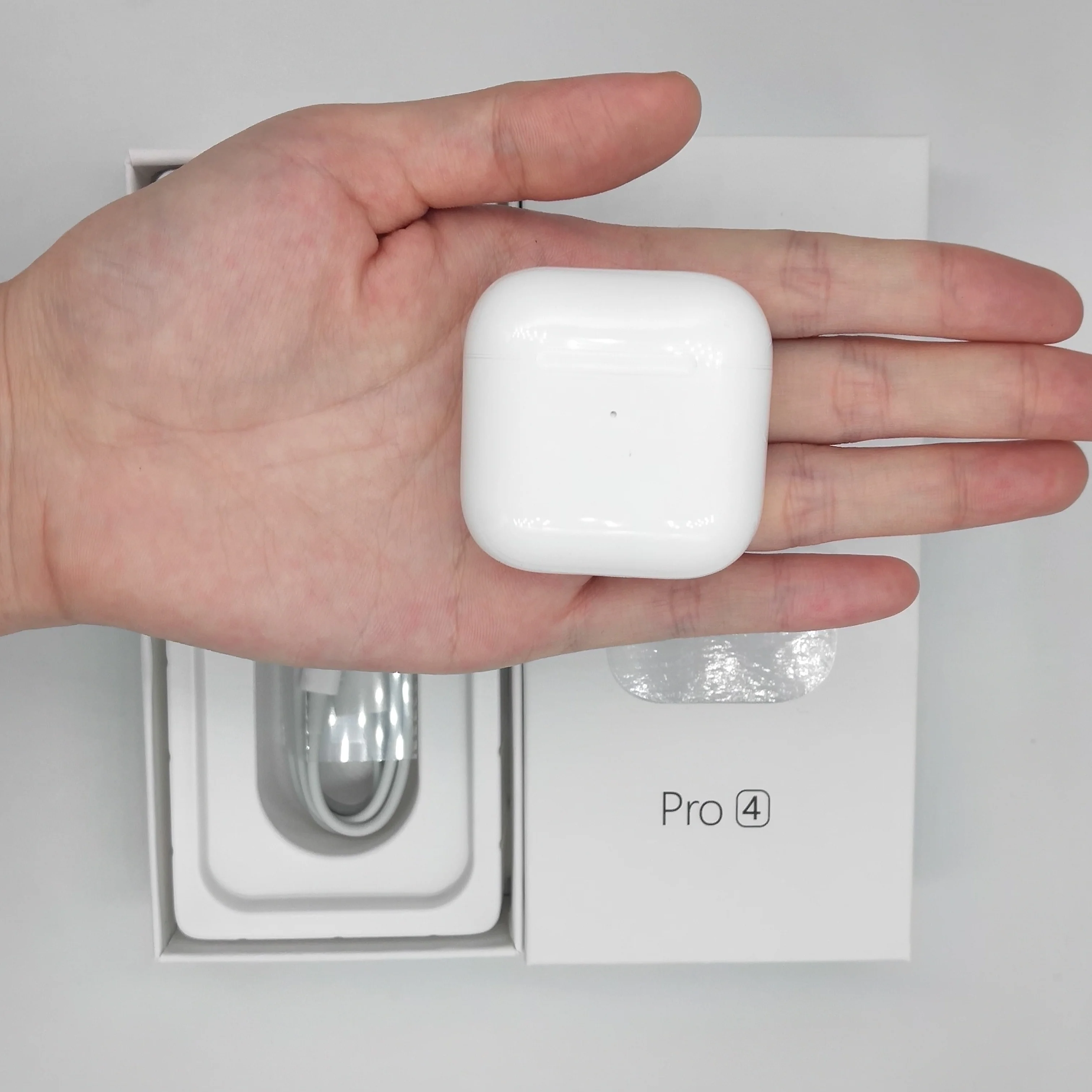 2020 New Arrival Air pro mini Pod pro 4 Headphones Ble-tooth Earbuds Wireless Charging Sensor Rename Handsfree TWS Earphone