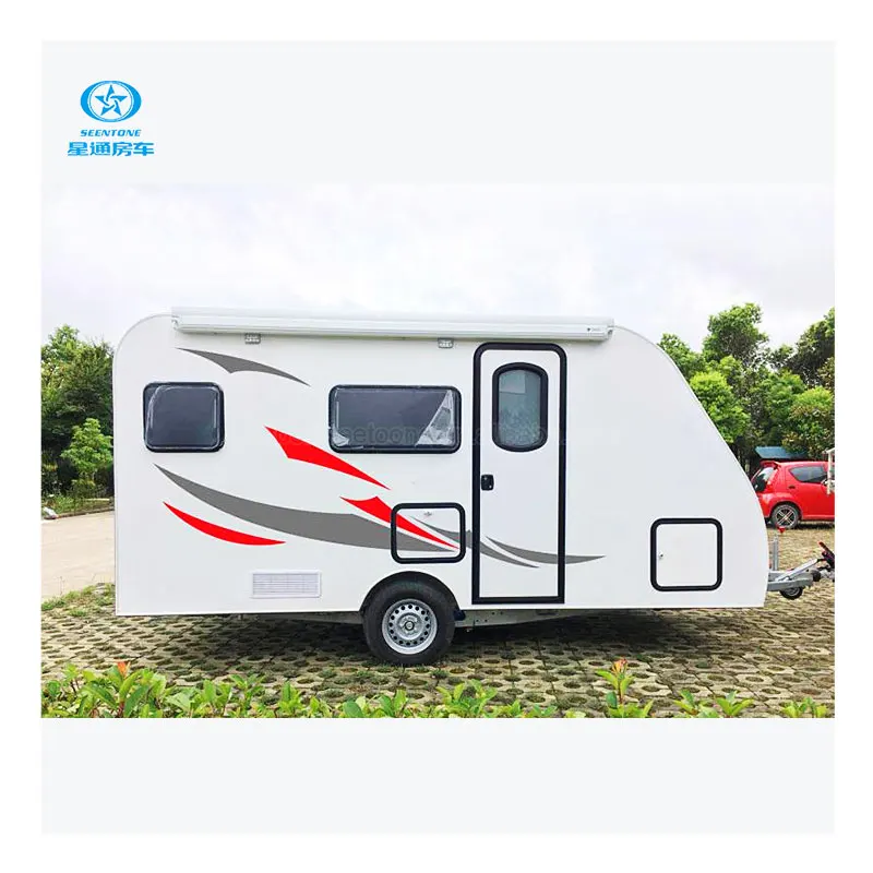 Горячая Распродажа мини rv Контейнерный Прицеп внедорожный караван Кемпинг Дом туристический