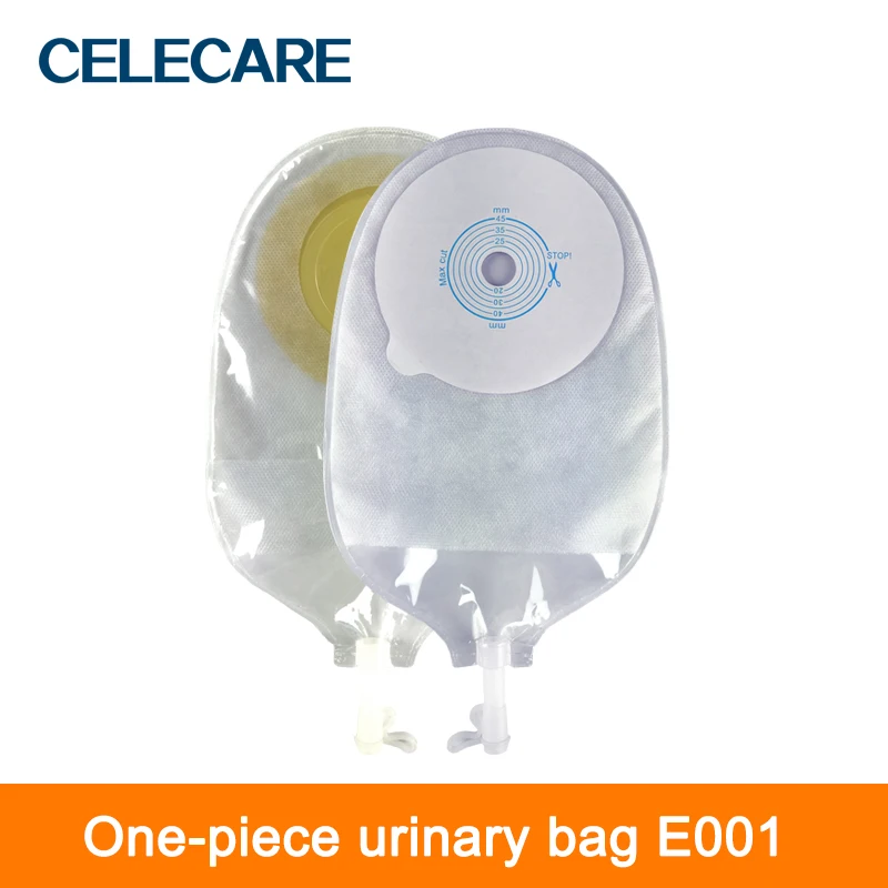 CELECARE One-Piece Medical Colostomy Ostomy Bags Non-Woven Colostomy Bags cut range from 15- 65mm