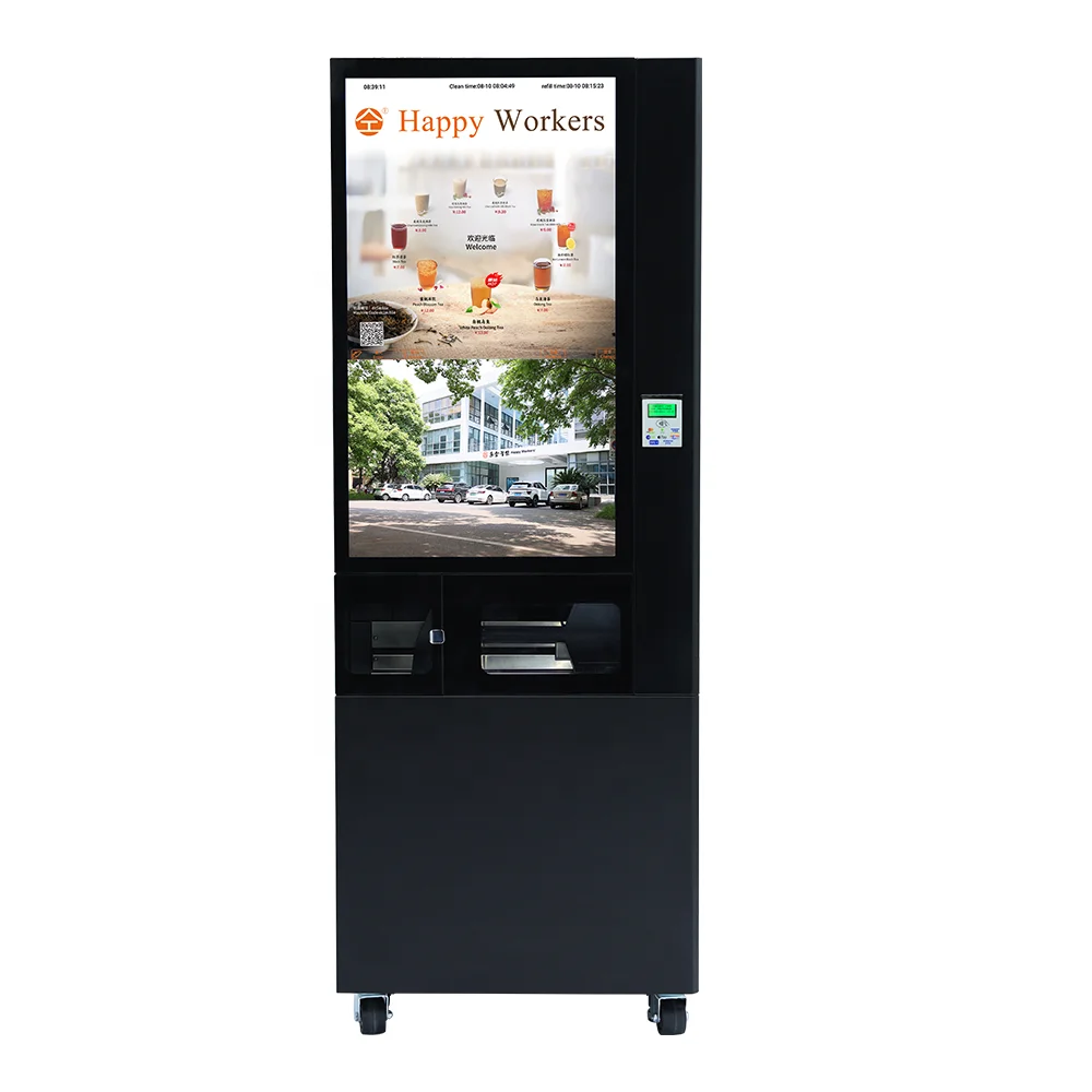 Best Price Automatic Tea Leaves Vending Machine with Touch Screen