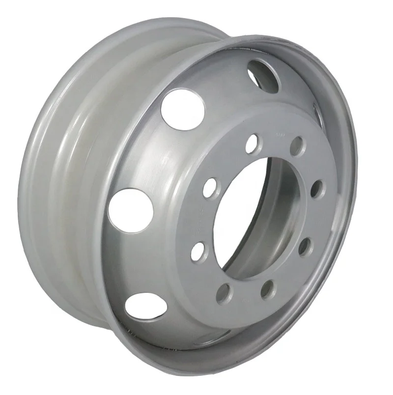 
22.5*7.50 Inch Truck Steel Wheels 10 Holes Wheel Rim For Trucks From China Factory 