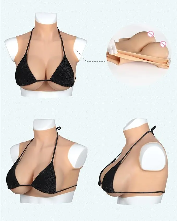 Professional Manufacturer New Generation One Piece Set Cheap False Breasts silicone breast realistic fake boobs