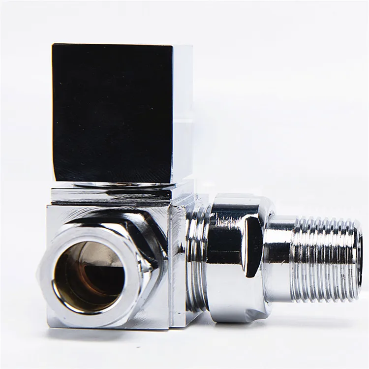 OLDE High Quality TRV Corner Angle Radiator Valve For Floor Heating Systems 15mm x1/2 Thermostatic Radiator Valve