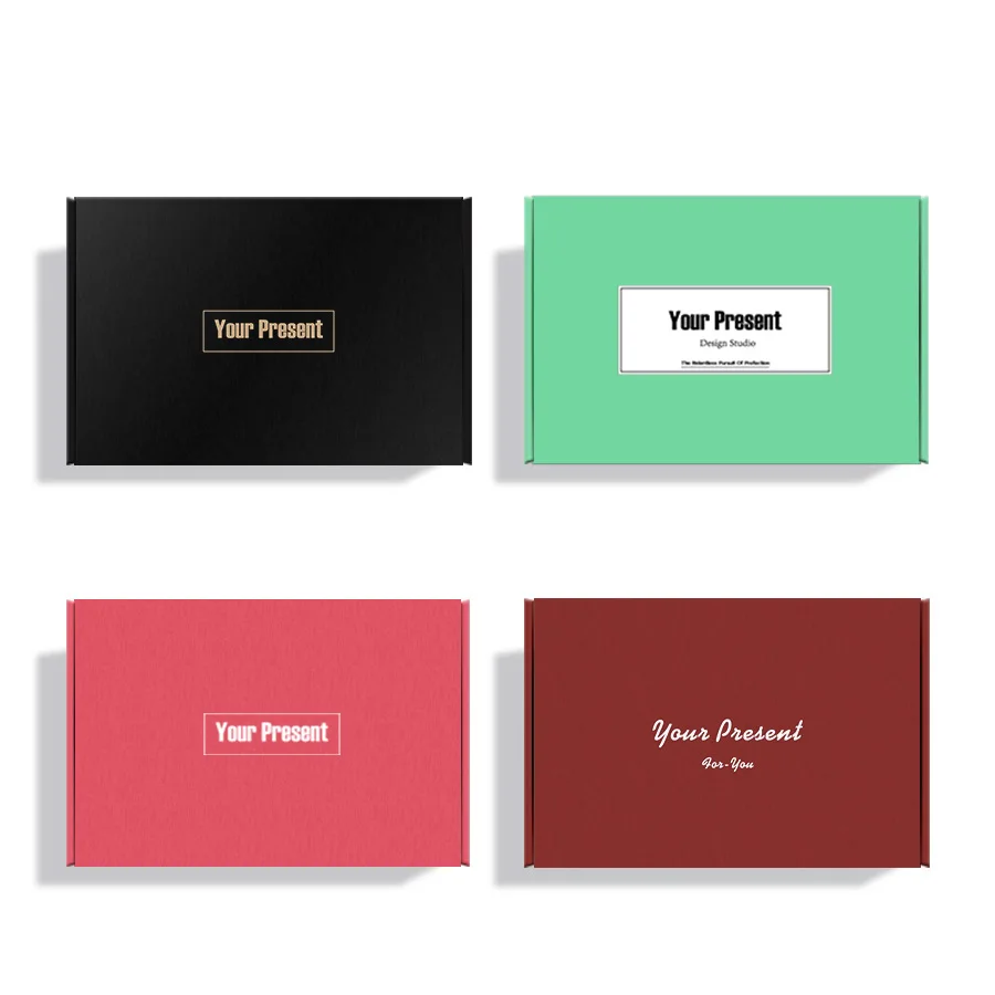 Wholesale Recycled Pink Color Airplane Box Colored Custom Logo Printed Packaging Boxes Corrugated For Clothes