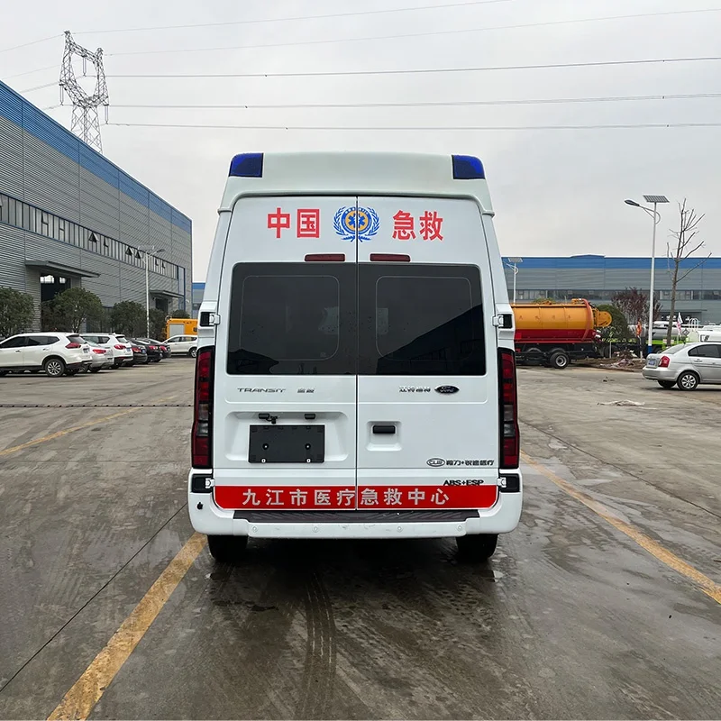 Hot Selling Emergency Monitoring Ward-Type Ambulance Vehicle for Hospital Use