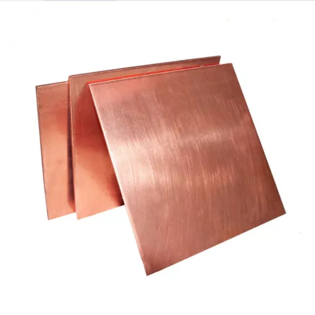Sheet Plate Pure 4x8 Supplier 0.3mm 3mm 5mm 10mm 20mm Thickness Brush 40 Etch Plate 99.9% C51050 Metal Cathode Copper Purple Red