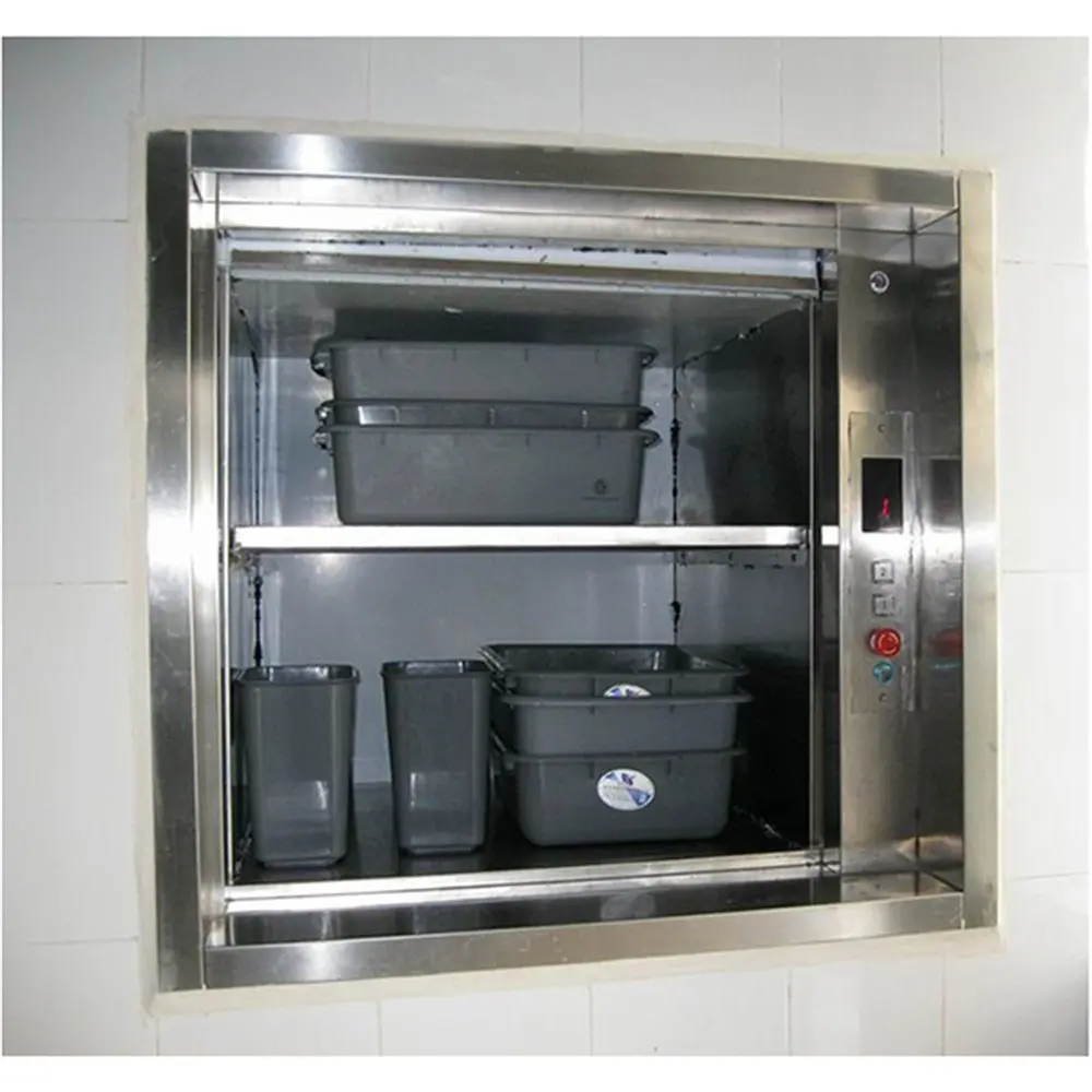 100KGS CheapFood Elevator Lift Dumbwaiter Kitchen Food Elevator Hotel Electric Dumbwaiter