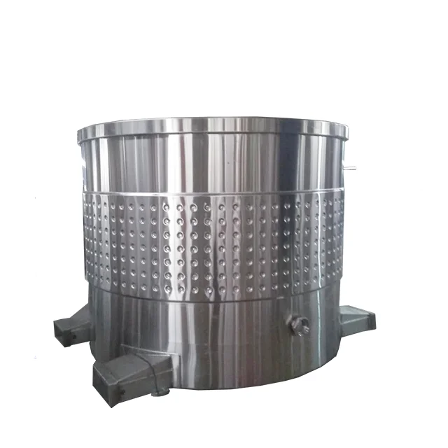 Экологичный вилочный резервуар из нержавеющей стали для вина, конический резервуар для хранения вина для ферментации вина