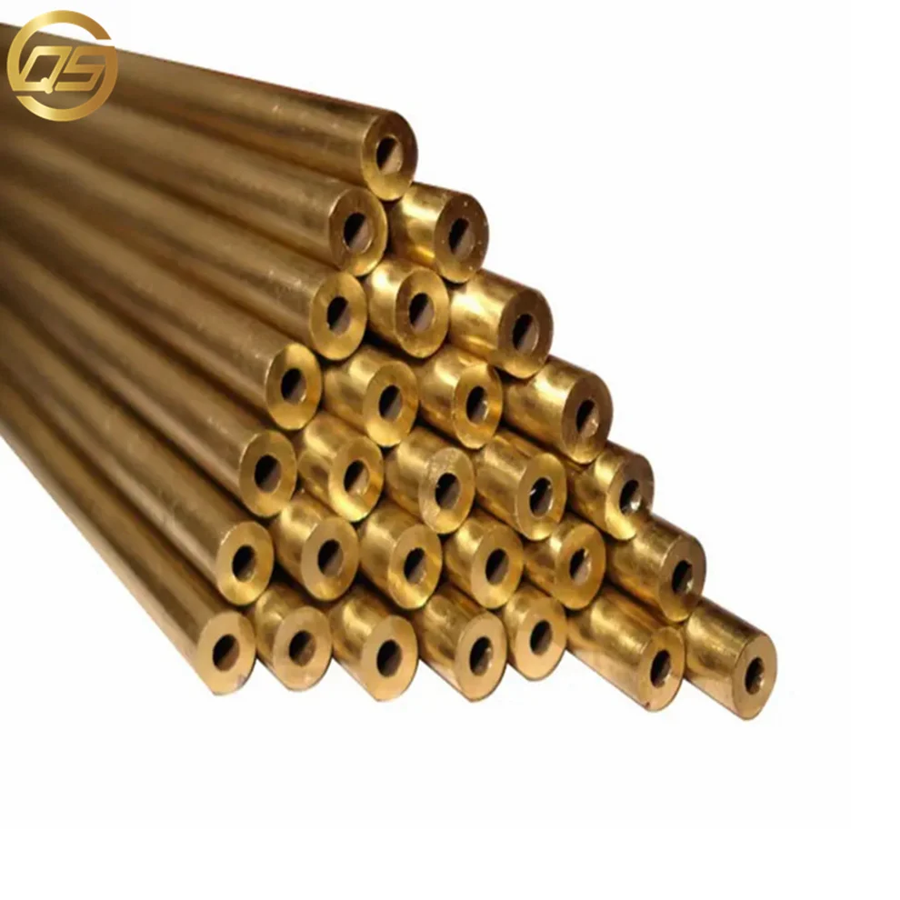 Hot Selling Brass Copper Tube 99.99 Copper Pipes H58 H60 H62 H63 H65 H68 H70 H80 H90 C35600 C27000