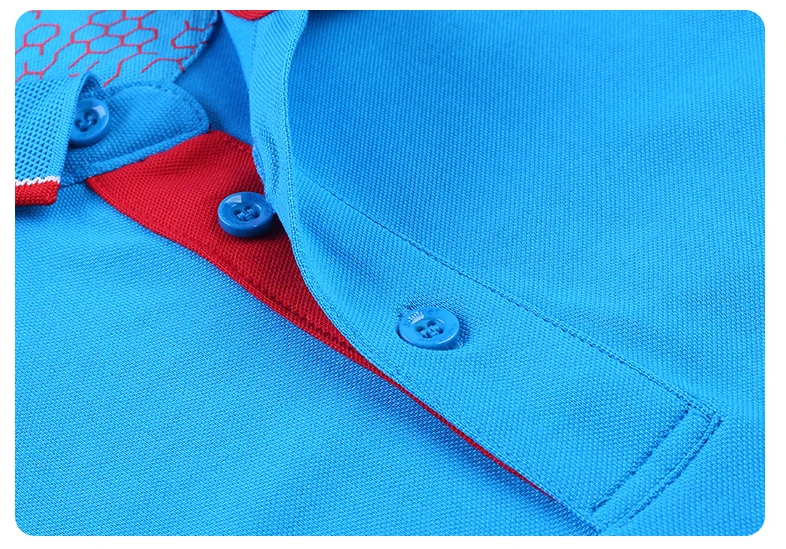 GEF02 Custom Logo 190 Gsm 6XL Plus Size Cotton Spandex Golf Men Plain Polo T Shirts