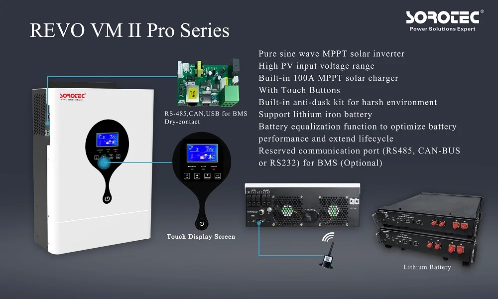 Hybrid 12v 24v 48v solar inverter 3kw 5.5kw work without battery solar inverter