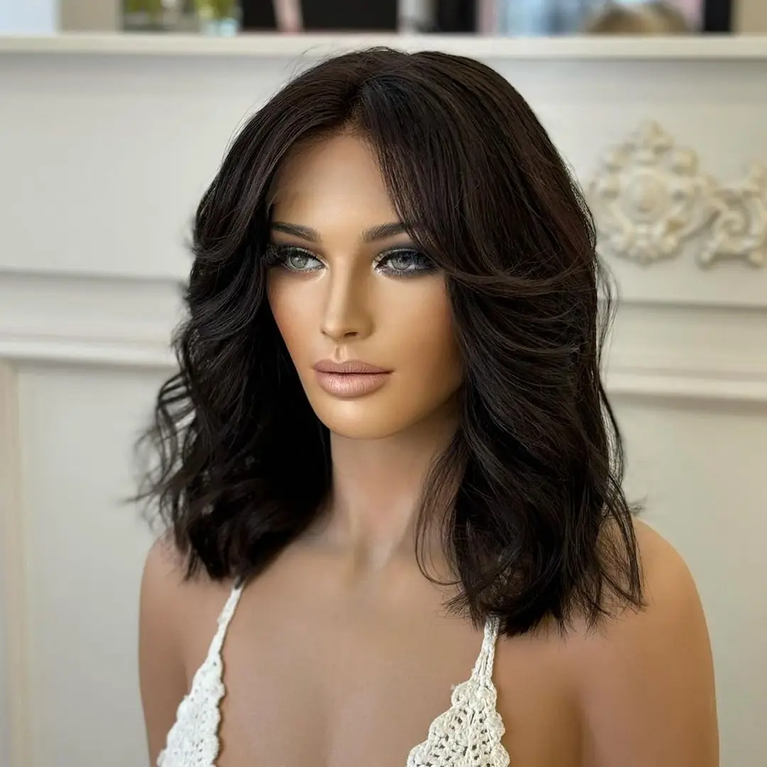 Парик из натуральных волос, 13 х4