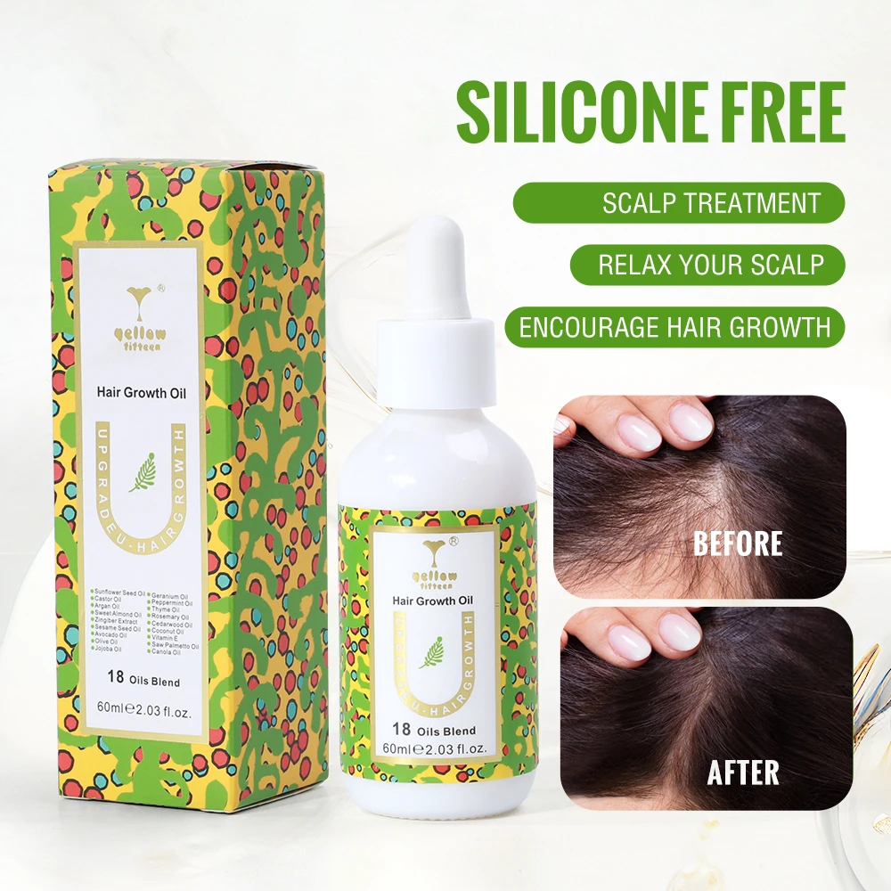 Rosemary Oil Hair Growth Set 7 days ginger Hair Growth Serum 40 ml Ginger Oil Chebe Jamaican Black Castor Oil For Hair Growth