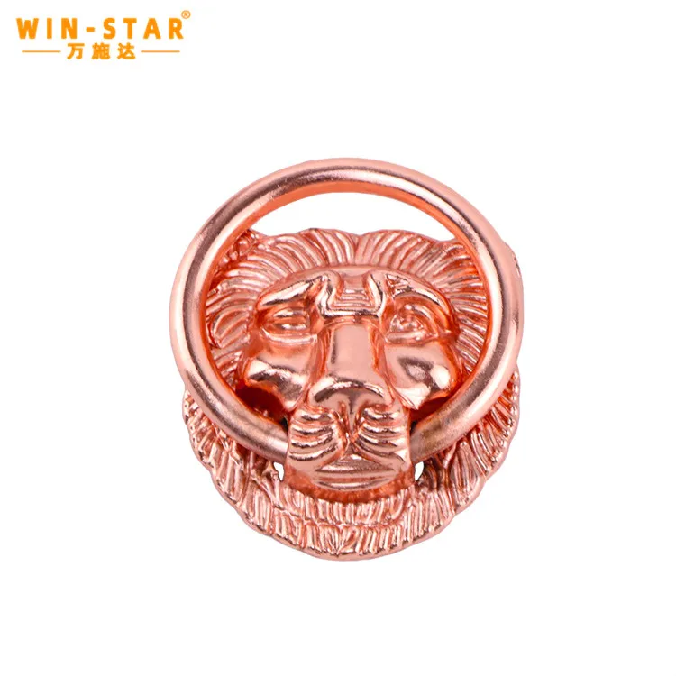 WINSTAR Alloy Metal Lion Head Sofa Decorative Sticks Strips Buckles Buttons furniture handle knobs