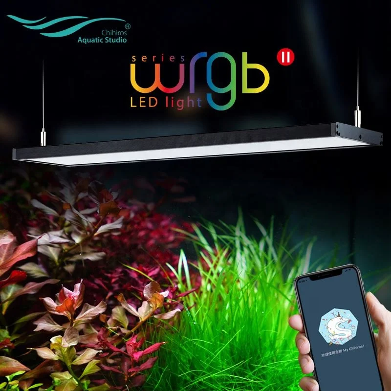 Fish Tank  Smart Freshwater Planted Spectrum Shade Chihiros WRGB 2 LED Aquarium Light 30CM 45CM 60CM 90CM 120CM