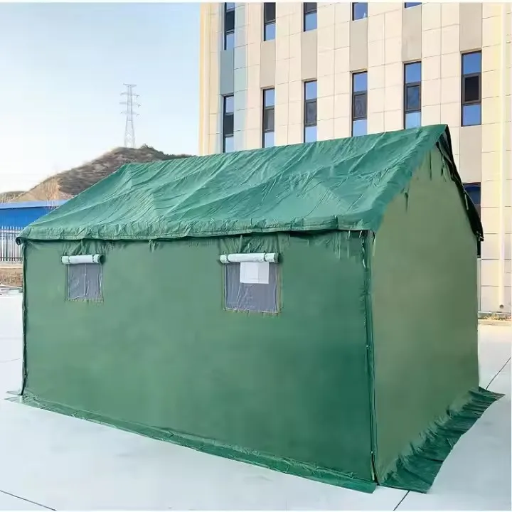 Wholesale disaster prevention refugees outdoor warm camping oxford Fabric tent