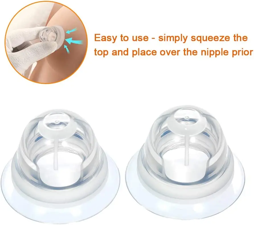New Design Painless Silicone Nipple Aspirator High Quality Easy Cleaning Nipple Corrector for Flat Inverted Nipples
