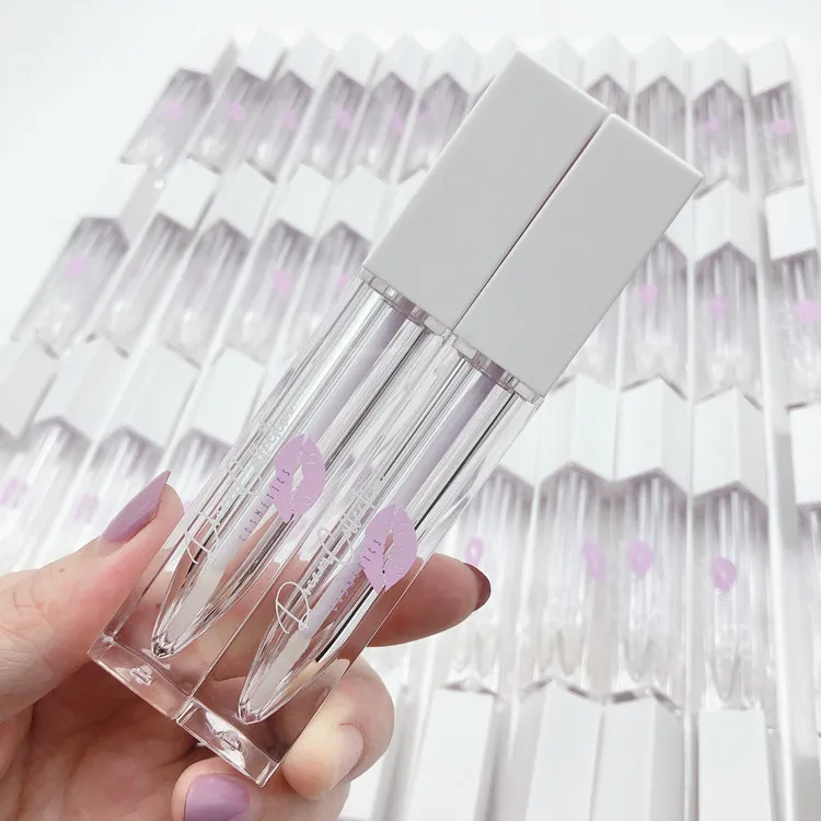 High-grade unique design container tube transparent 7 ml lip