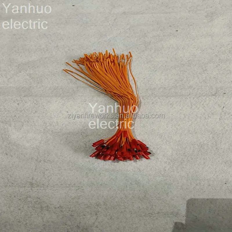 Hot selling 0.3m to 8m pirotecnia fire works WIRE WIRE wiring fire stage pyrotechnics display fireworks igniter for firework